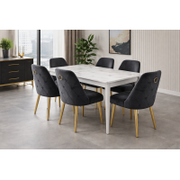   Трапезен комплект маса+6 стола Erges