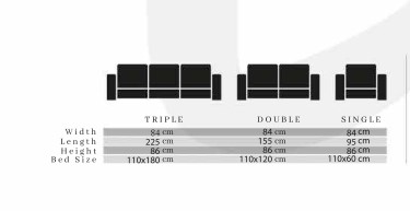 Холова гарнитура 3+2+1 ponte комплект