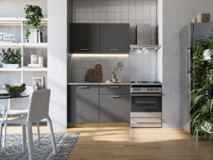 Кухня VLADA 1.20м с плот златен дъб крафт