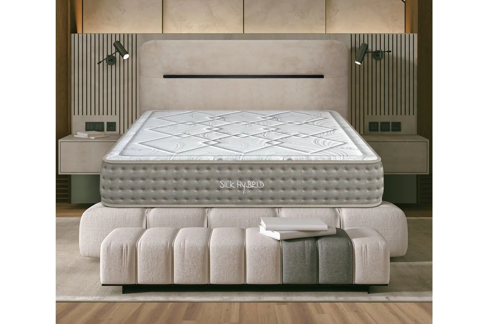 Двулицев матрак Silk Hybrid 30 см
